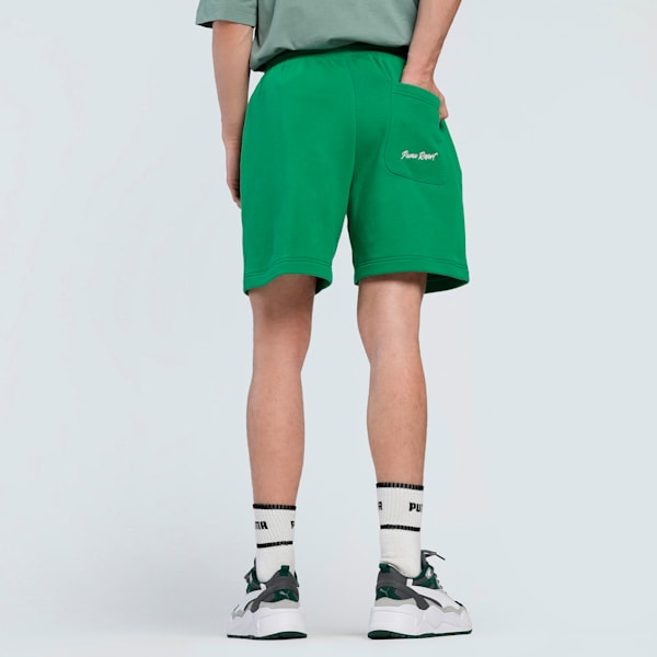 PREMIUM Relaxed Fit Graphic 7" Shorts, Archive Green, extralarge-IND